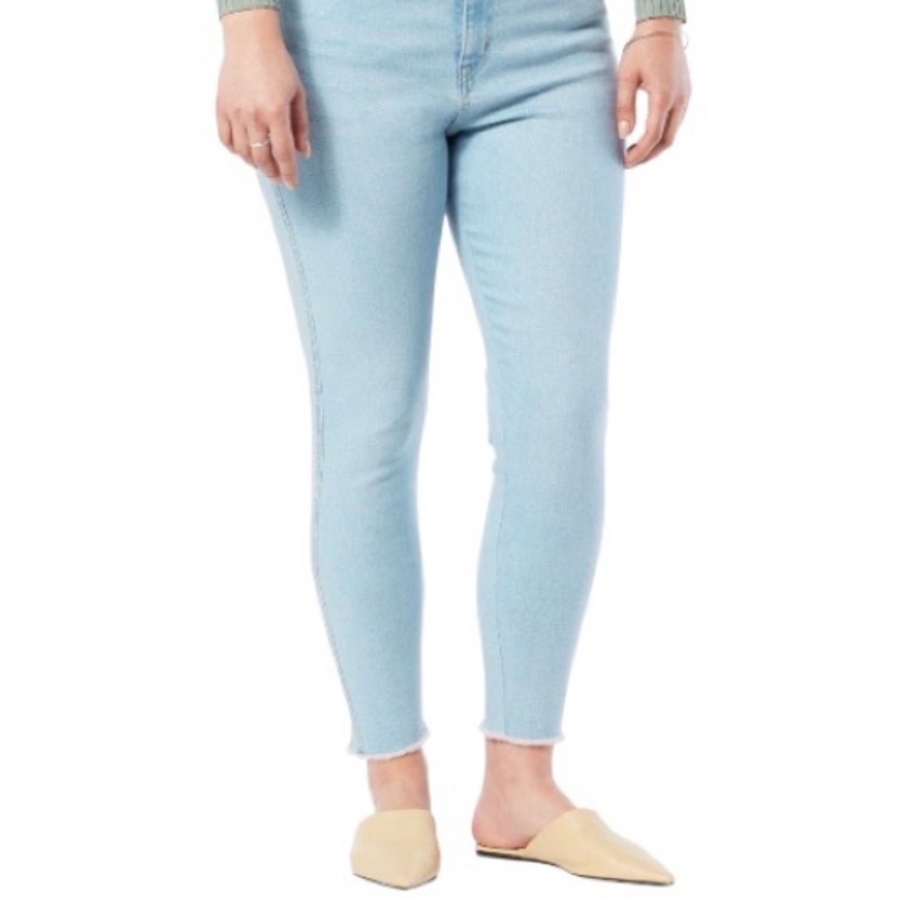 Light Blue Levi’s Strauss Heritage High Rise Ankle Skinny Jeans